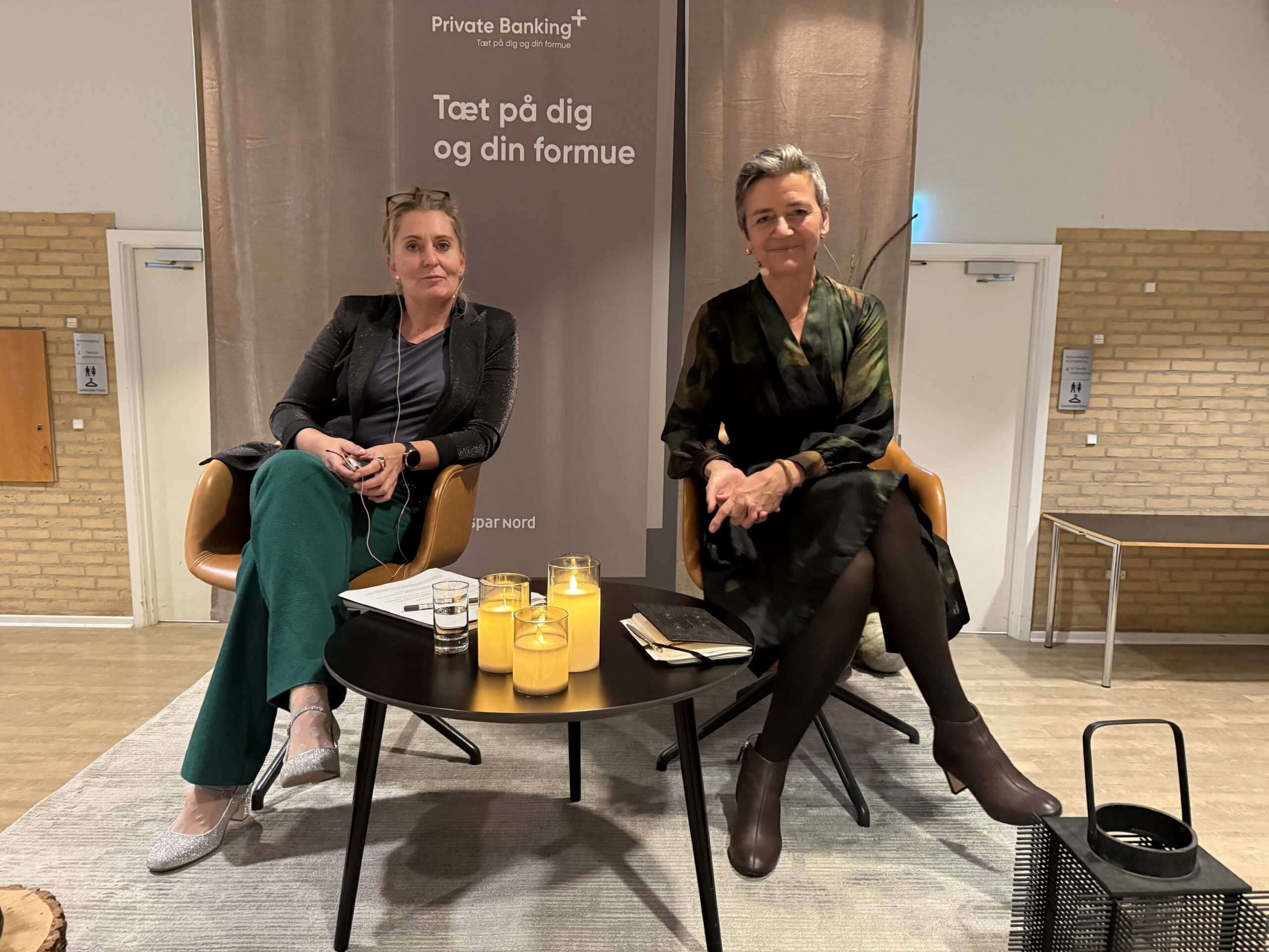 En samtale om magt, mod og mennesker – med Margrethe Vestager