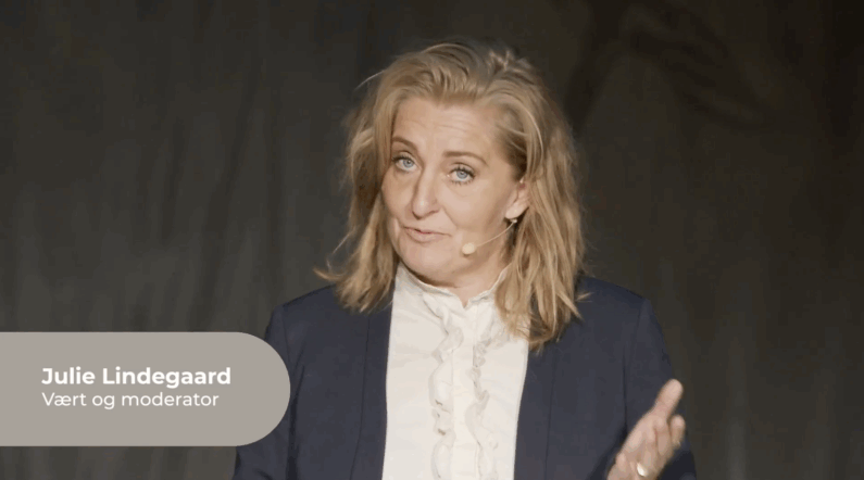 Julie Lindegaard, professionel moderator